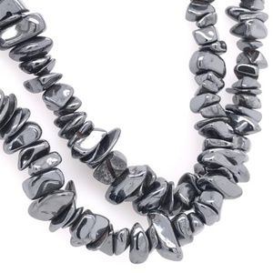 Hematite Gemstone Fashion Design Necklace